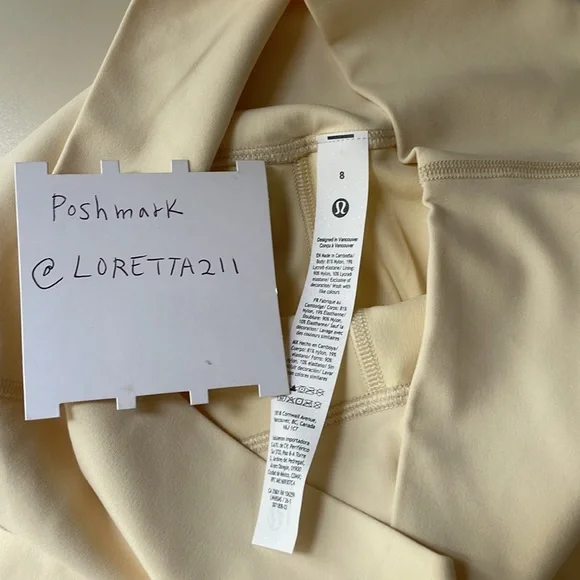 Lululemon Buttercream Crop Align Leggings 17” Size 8 - Picture 4 of 10